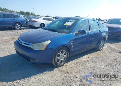 2008 Ford Focus Se/Sel/Ses z USA, uszkodzony, nr VIN 1FAHP35N88W162915